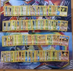 Vintage Pokemon Card Lot WOTC Sets Era Fire 215+ - Image 1