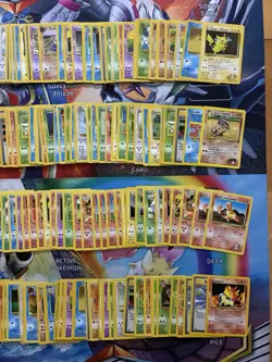 Vintage Pokemon Card Lot WOTC Sets Era Fire 215+ - Image 2