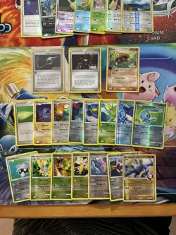 Vintage Pokemon Card Lot Reverse Holo Fire Machamp Manaphy - Image 2