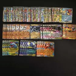 Pokemon Bulk Lot 100 ex RR Double Rare Japanese Card TCG Reshiram M1 #76 SQ - Image 1