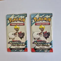 2 Pokemon TCG S&V Journey Together Fun Packs - Unopened - 3 Cards - Image 1