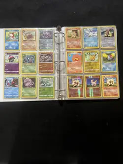 Pokemon Card Binder Collection 14 pages 242 total cards - Image 4