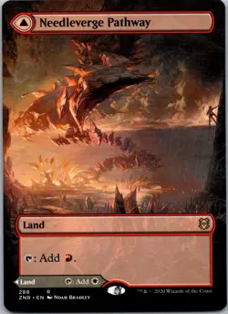 Needleverge Pathway (Borderless) R Zendikar Rising 288 NM - Image 1