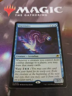 Mtg. Starwinder. Foil. Edge of Eternities. Pack Fresh - Image 1