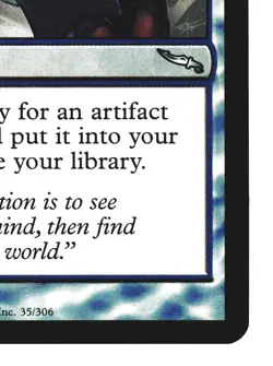 Magic The Gathering MTG - Mirrodin MRD 2003 - #35 Fabricate FOIL x1 - Image 5