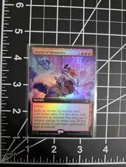 Storm of Memories 0199 TLE Foil Extended Art MTG Avatar: The Last Airbender NM/M - Image 1