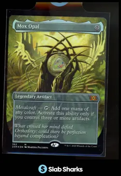 2020 MAGIC: THE GATHERING DOUBLE MASTERS #362 MOX OPAL MYTHIC - Image 1