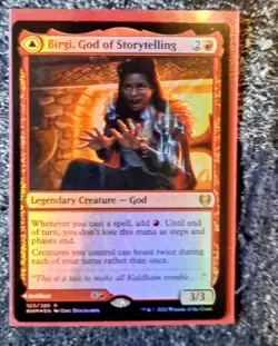 Birgi, God of Storytelling Foil MTG TCG CCG Game Magic The Gathering Nm - Image 1