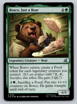 Bosco, Just a Bear FOIL (U) - MTG Avatar: The Last Airbender TLA - Image 1