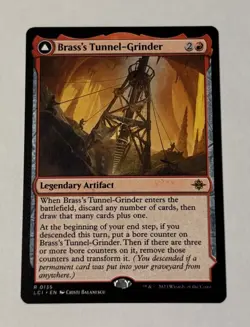 MTG Brass's Tunnel-Grinder - The Lost Caverns of Ixalan LP - Image 1