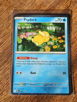 Pokemon TCG Psyduck 007 Me: Mega Evolution Promo Holo - NM - Image 1