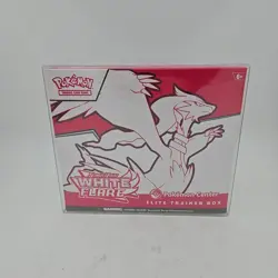 White Flare Pokemon Center ETB/Elite Trainer Box 2025 Factory SEALED - Image 1