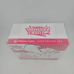 White Flare Pokemon Center ETB/Elite Trainer Box 2025 Factory SEALED - Image 2