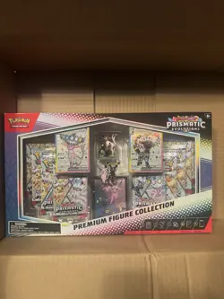 Pokemon TCG: Prismatic Evolutions Premium Figure Collection Factory Sealed Box - Image 1