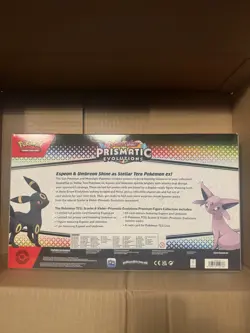 Pokemon TCG: Prismatic Evolutions Premium Figure Collection Factory Sealed Box - Image 2