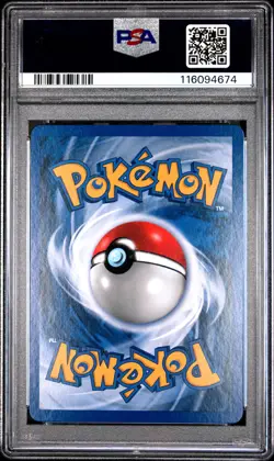Meganium-Holo 1st Edition Pokemon Neo Genesis 1st Edition 10 NM PSA NM-MT 8 - Image 2