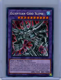 Yugioh RA01-EN029 Egyptian God Slime (Secret Rare) Near Mint or Better - Image 1