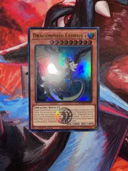 Yugioh! Dragonmaid Cehrmba BLMM-EN048 Ultra Rare 1st Edition Near Mint - Image 1