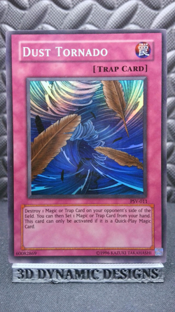 | Yugioh Dust Tornado PSV-011 Super Rare OG Print Pharaohs Servant NM ?? | - Image 1