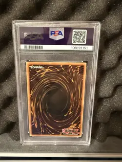 Magician of Black Chaos YGLD-ENC01 1st Edition PSA 8 - Image 2