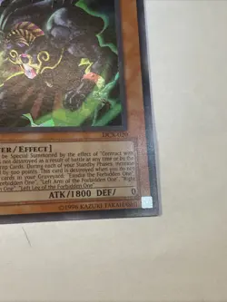 Yugioh! MP Exodia Necross - DCR-020 - Ultra Rare - Unlimited Edition Moderately - Image 5