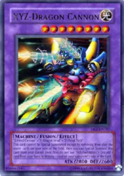 Moderate Play x 1 XYZ-Dragon Cannon - DR1-EN107 - Ultra Rare - Unlimited Edition - Image 1