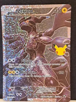 Pokemon TCG Zekrom Celebrations Classic Collection Ultra Rare Card 114/114 NM/MT - Image 2