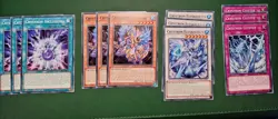 Yugioh Crystron Supreme Darkness Cards Bundle Incomplete Deck Core SUDA - Image 1