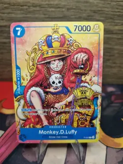 One Piece Trading Card Game P-043 2nd Anniversary Monkey.D.Luffy - Non-Foil - Image 1