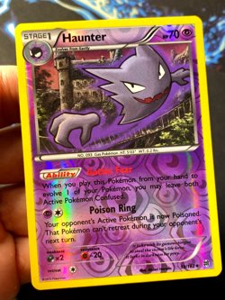 Haunter 59/162 Reverse Holo - XY Breakthrough Pokemon Card Near Mint - Image 1
