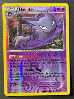 Haunter 59/162 Reverse Holo - XY Breakthrough Pokemon Card Near Mint - Image 3