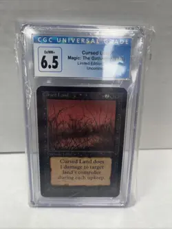 MTG Cursed Land Alpha CGC 6.5 - Image 1