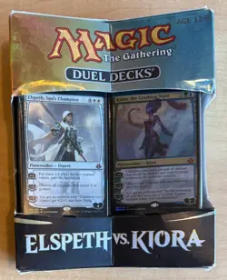 Magic the Gathering Elspeth vs Kiora Dual Decks Factory Sealed - Image 1