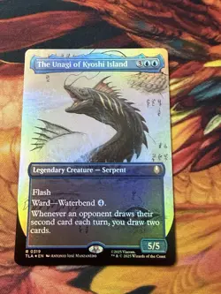 Mint/Near-Mint, English - 1 x MTG The Unagi of Kyoshi Island - Foil - Borderless - Image 4
