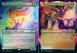 Esika, God of the Tree // The Prismatic Bridge - Foil NM, English MTG Secret Lai - Image 1