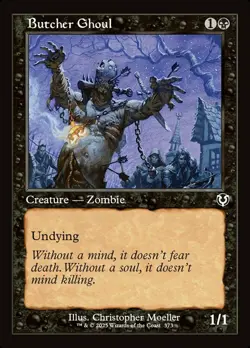 Butcher Ghoul - Foil - Retro Frame x1 - Innistrad Remastered - NM-Mint, English - Image 1