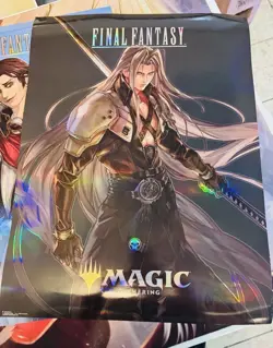 Final Fantasy MTG FOIL WPN Promo Posters (Set Of 6) - Image 1