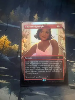 MTG Secret Lair Seize The Spotlight Foil 7044 The Office :Dwight's Destiny Bonus - Image 1