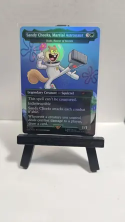 Sandy Cheeks, Martial Astronaut Toski Bearer Of Secrets MTG Secret Lair FOIL - Image 1