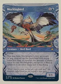 Mockingbird Showcase - Bloomburrow MTG Magic the Gathering - Image 1