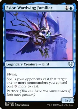 X 1 Esior, Wardwing Familiar NM Commander Legends 067 MTG Magic - Image 1