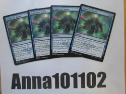 Depart the Realm x4 4x, Kaldheim Blue MTG common - Image 1