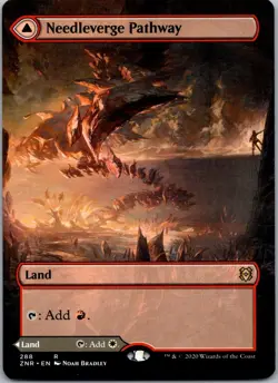 Needleverge Pathway (Borderless) R Zendikar Rising 288 NM - Image 1