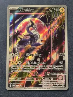 Miraidon - 013 (Pokemon Center Exclusive) 013 Sv: Scarlet & Violet Promo - Image 1