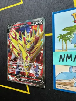 Pokemon Card Zamazenta V Sword & Shield Base Set Full Art 196/202 254 💎NM 💎 - Image 4