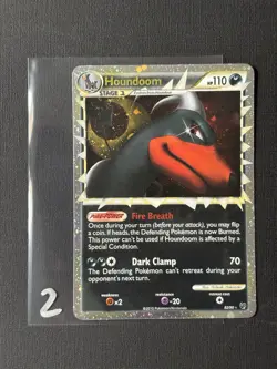 Pokemon Houndoom Prime 82/90 HGSS Undaunted Holo Rare Card (EXCELLENT - LP) - Image 4
