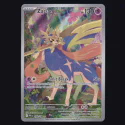 Zacian 100/094 Illustration Rare Phantasmal Flames Pokemon TCG Pack Fresh MINT🔥 - Image 1