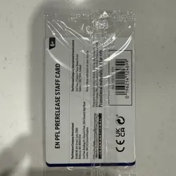 Pokemon Sealed Mega Evolution Phantasmal Flames STAFF Prerelease Promos - Image 2