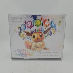 Prismatic Evolutions Pokemon Center Exclusive Elite Trainer Box - Factory Sealed - Image 1