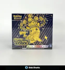 POKEMON TCG SCARLET & VIOLET SURGING SPARKS SEALED ELITE TRAINER BOX - Image 1